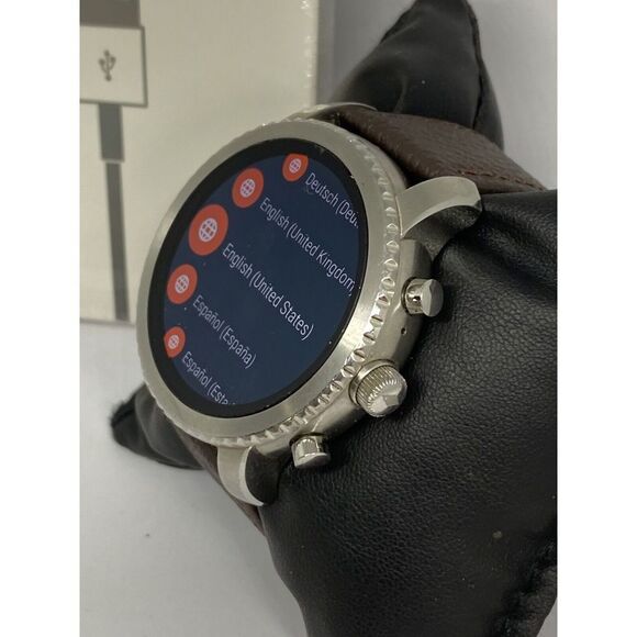 Fossil Gen 3 Authentic Genuine Smart Watch Custom Band FTW4003 CR586 - Picture 4 of 12